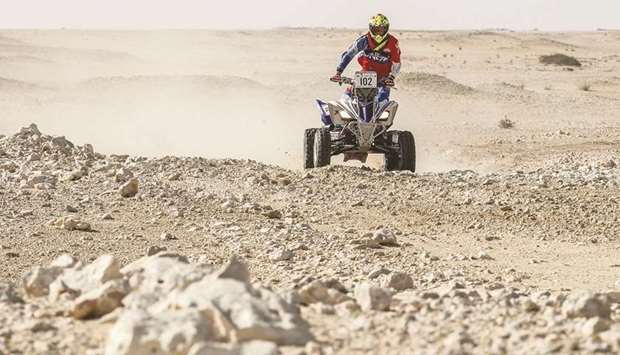 Motorcycle and quad riders and drivers of SSV vehicles can expect to face 504.24 competitive kilometres through the Qatar deserts in a compact route of 872.44km.