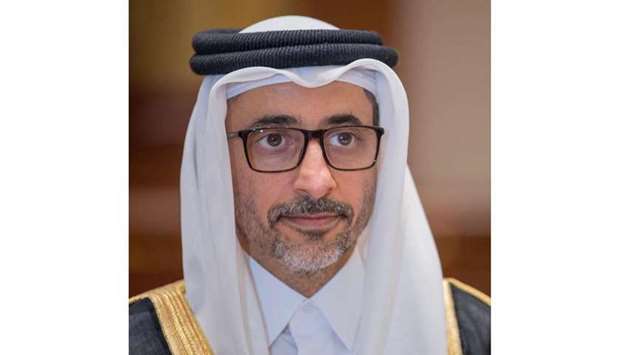 HE the Minister of Culture and Sports Salah bin Ghanem al -Ali