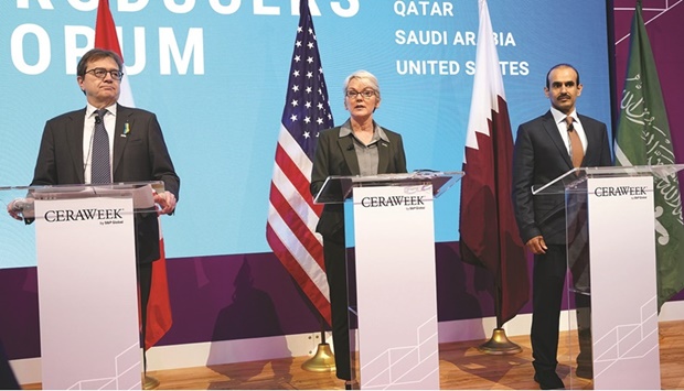 HE the Minister of State for Energy Affairs, Saad Sherida al-Kaabi, signed the ToR in a special ceremony in Houston, Texas, along with Jennifer M. Granholm, the Secretary of Energy of the United States, Prince Abdulaziz bin Salman, Minister of Energy, Saudi Arabia, Jonathan Wilkinson, Minister of Natural Resources, Canada, and Amund Vik, Deputy Minister of Petroleum Resources of Norway.