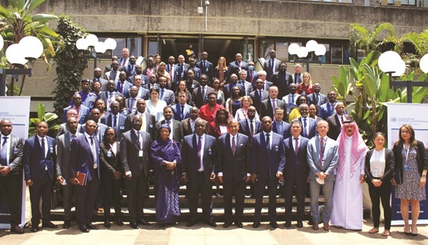 In the inauguration ceremony, Qatar was represented by ambassador of Qatar to Kenya and Permanent Representative of Qatar to the United Nations Office in Nairobi Jaber bin Ali al- Dosari.