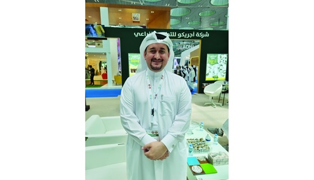 Nasser Ahmed al-Khalaf at AgriteQ and EnviroteQ 2022. PICTURE: Joey Aguilar