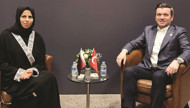 The meetings reviewed bilateral relations and the means to enhance them.