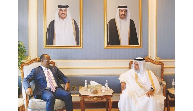 The meeting reviewed co-operation and exchanged views in the field of Islamic Affairs.