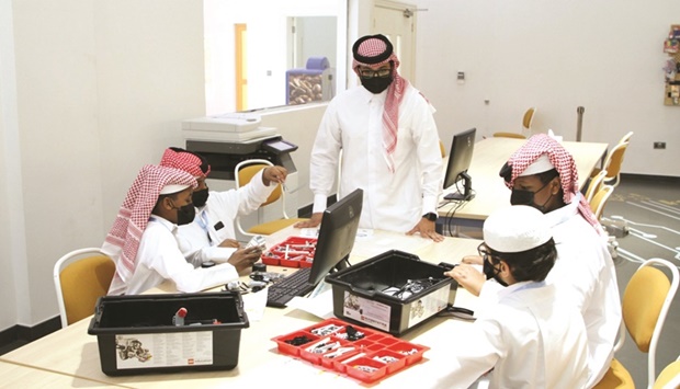 The camp participants will also learn accompanying skills such as electronics and the space world through the science dome.