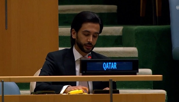 Second Secretary at the Permanent Delegation of Qatar to the United Nations Ahmed bin Saif Al Kuwari