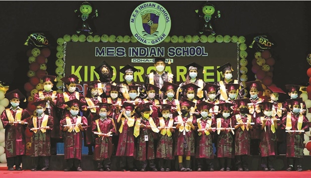 MES Indian School hosted the kindergarten graduation ceremony for students of 2022.