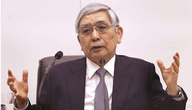 Haruhiko Kuroda, Bank of Japan governor.