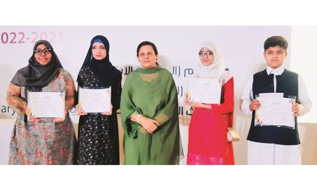 Four students from Pakistan International School, Qatar (PISQ) have won prizes in three competitions organised by the National Human Rights Commission (NHRC).