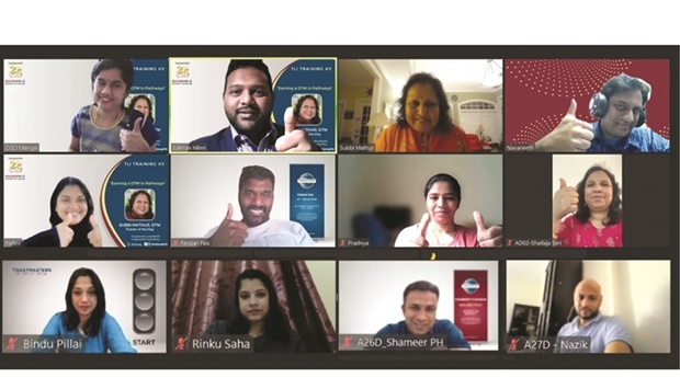 The trainer was Subbi Mathur, a seasoned Toastmaster and seven times achiever of Distinguished Toastmaster title, from South Carolina, US.