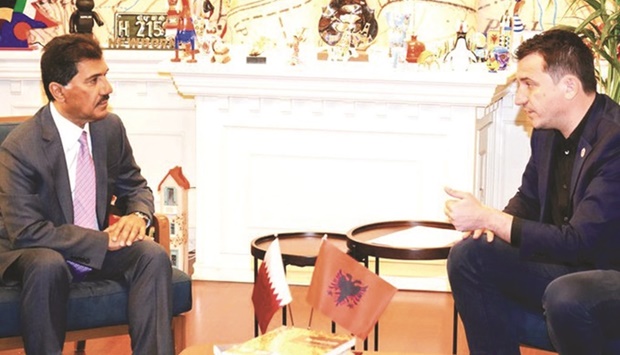 They reviewed bilateral relations between the two countries.