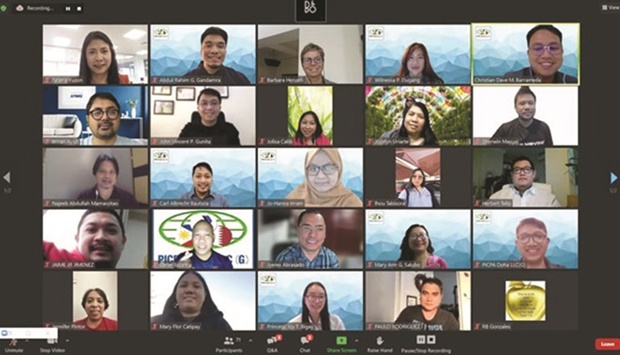 Participants of PICPA's recently-held webinar.