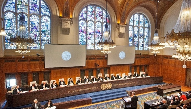 International Court of Justice. AFP file picture