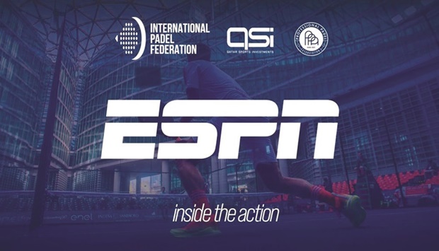 The Disney-owned broadcaster has signed a four year agreement to be the home of padel in the Americas in 2022, 2023, 2024 and 2025.