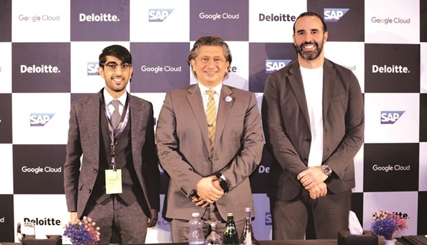 From left: Rohan Sawhney, Alaa Jaber and Ghassan Kosta.