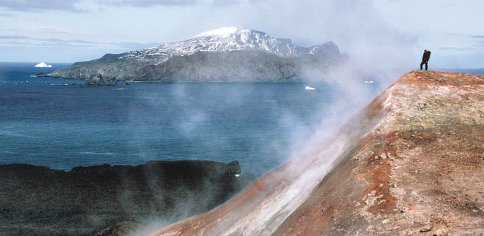 An undated handout photo, taken by Peter Convey of the British Antarctic Survey and provided yesterday by the Australian National University media off