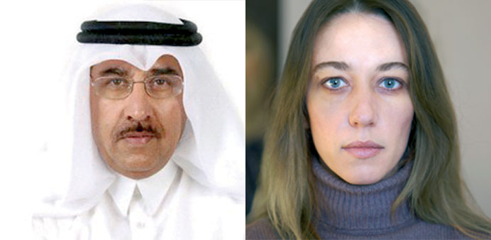 Dr Marzook and Giulia Amati