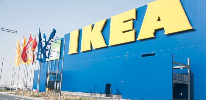 The Ikea store in Qatar