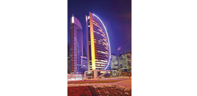 Doha Banku2019s corporate office at West Bay.