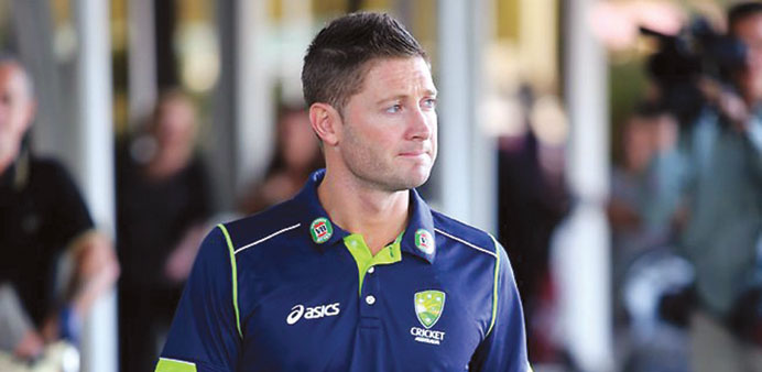 Michael Clarke has not played a competitive match since March.