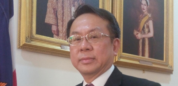 Thai Ambassador Piroon Laismit. PICTURE: Peter Alagos.