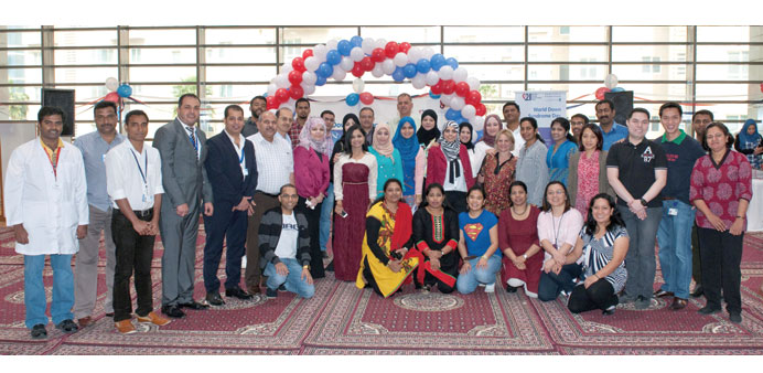 Organisers and participants during the World Down Syndrome Day event.