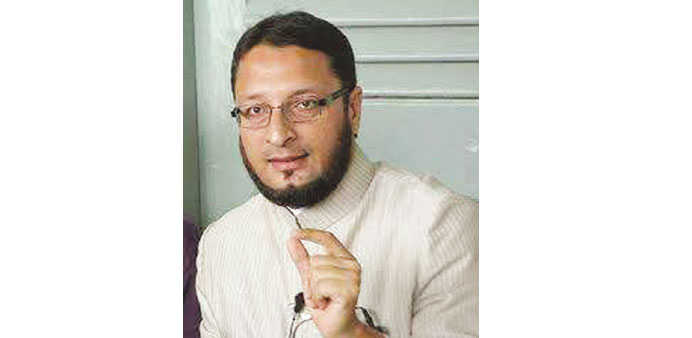 Akbar Owaisi will surrender, says MIM chief - Gulf Times