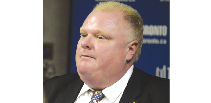 Toronto Mayor Rob Ford: u201cI do feel bad about what happenedu201d.