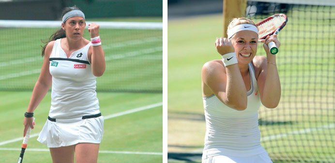 Marion Bartoli  and Lisicki