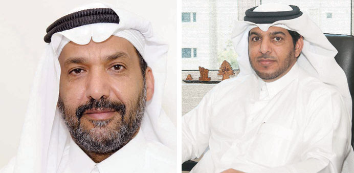 Al-Noimi (left) and al-Khater