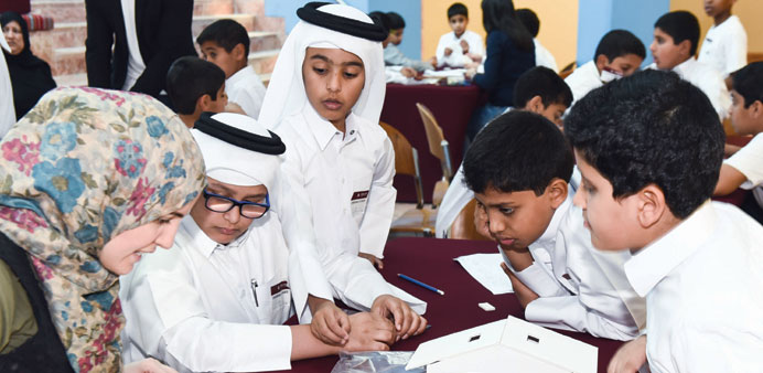 The educational outreach has impacted 530 Qatari students from 70 schools this year.