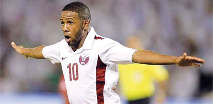 Al Saddu2019s Khalfan Ibrahim is suffering from a pelvis injury.