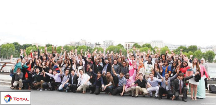 Participants of Total Summer School in Paris.