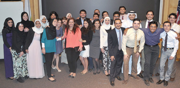 The Class of 2014 at the annual Match Day event at WCMC-Q.
