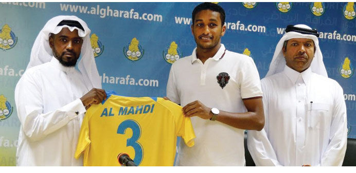 Al Gharafa signed Almahdi Ali from Al Sadd for three seasons.
