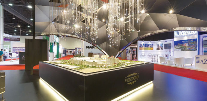 United Developers showcasing Place Vendu00f4me at Cityscape Qatar recently.