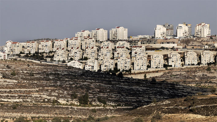 The Israeli West Bank settlement of Efrat 