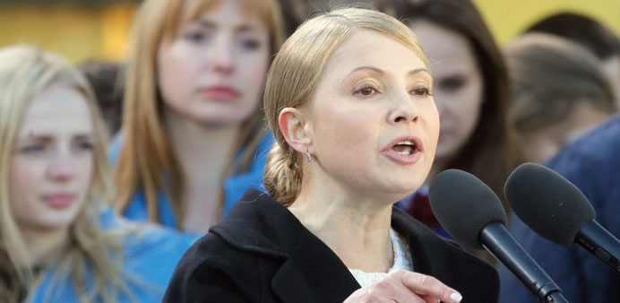 Tymoshenko: promises to strengthen the armed forces.