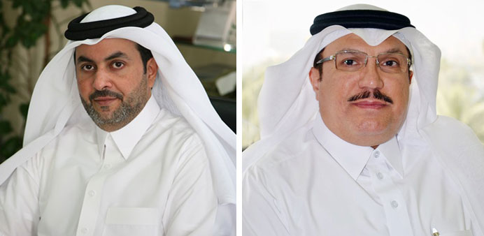 Abdullah bin Nasser Turki al-Subaie, chairman, QCAA and Abdulaziz bin Hamad al-Ageel, secretary general, GOIC 