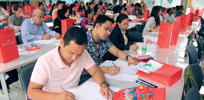 Participants at the workshop.