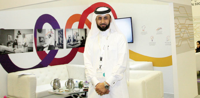 QNBN business development manager Mohamed al-Yafei
