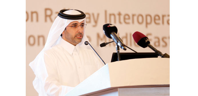 Abdulaziz al-Subaie speaking at the conference.