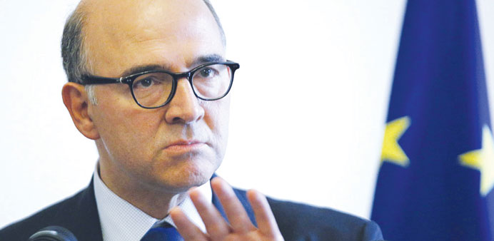 Moscovici has hinted the government could cut its 1.2% growth forecast for 2014.