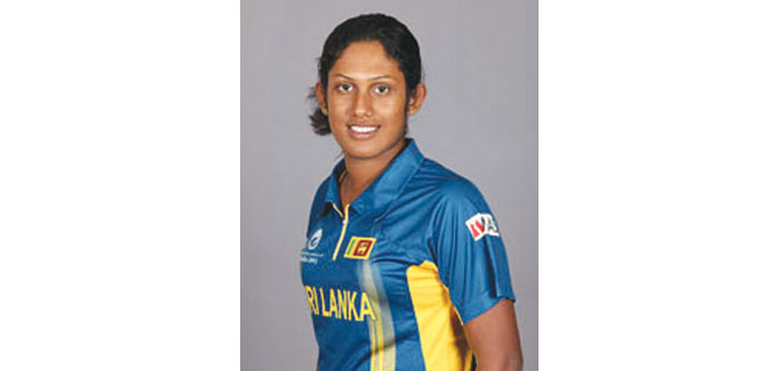 Sri Lankau2019s Chamari Atapattu was the top scorer of the match with 43 runs.