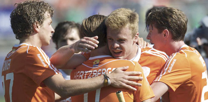 Hosts The Netherlands beat Argentina 3-1 at the hockey World Cup. (FIH)
