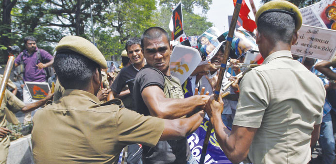 India yesterday voted for the US-sponsored resolution against Sri Lanka at the United Nations Human Rights Council (UNHRC), which was adopted 25-13 he