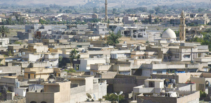 One of the districts of the Iraqi city of Mosul. The radical Islamic State of Iraq and the Levant (ISIL) overran Mosul and a string of Sunni Arab nort