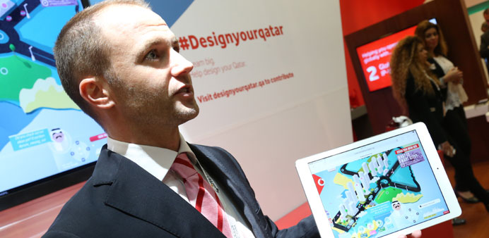 Vodafone launches a new digital platform yesterday. 
