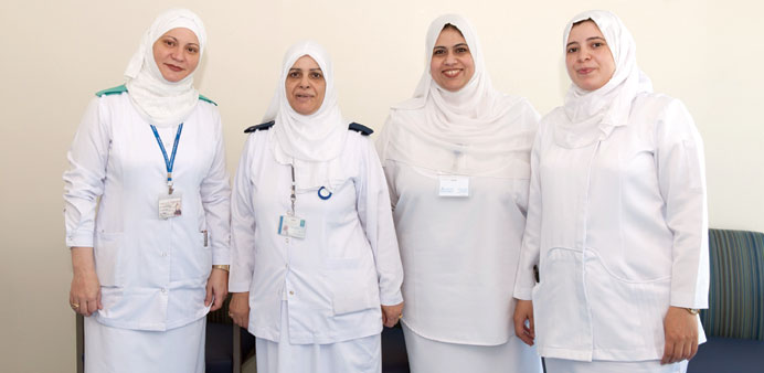 A team of nurses who would be available at the unit.