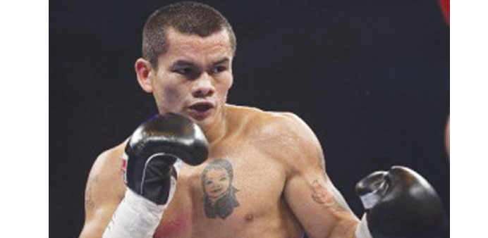 Argentine boxer Marcos Maidana