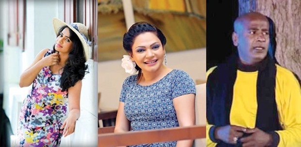 STAR APPEAL: Popular actresses Umayangana Wickramasingha;NLanka Kariyawasam, and together with actor Sando Harris are being flown in from Sri Lanka for the celebrations.